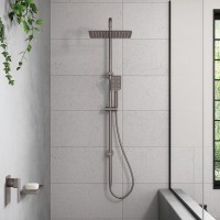 Premium Gun Metal Grey Multifunction Shower Set